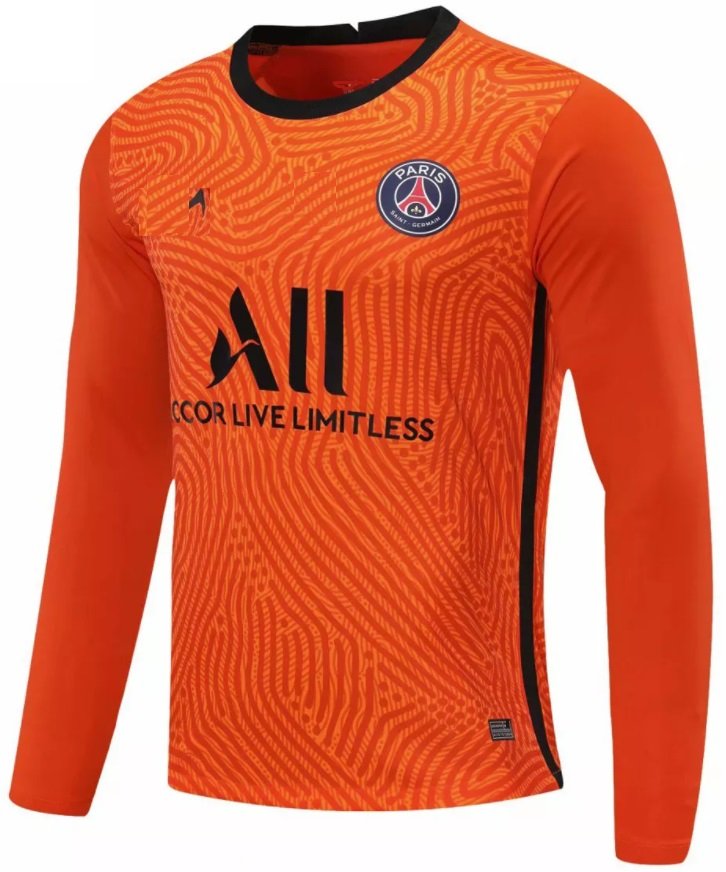 Camisa PSG 2020 2021 III Third Goleiro manga comprida